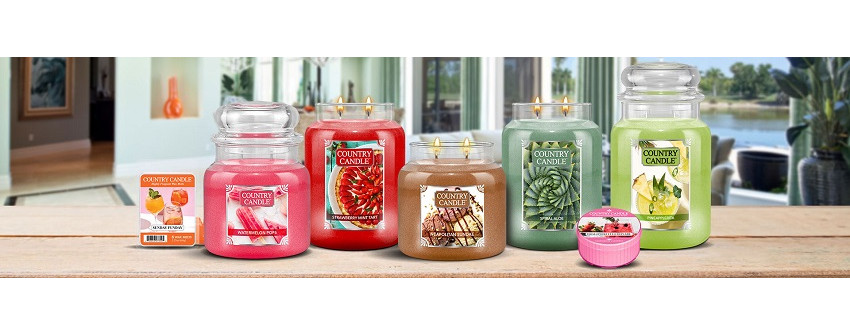 Doftljus från Country Candle erbjuder en autentisk kvalitet och dofter som känns igen av ljusälskare världen över.